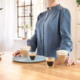 De'Longhi Espresso Cups, Double Wall Thermal Glasses, 2 oz, Set of 2