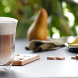 De'Longhi Latte Macchiato Cups, Double Wall Thermal Glasses, 7.5 oz, Set of 2