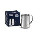 De'Longhi Milk Frothing Pitcher, Stainless Steel, 17 oz